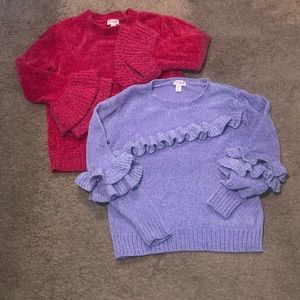 “Chilling in Chenille” girls sweater bundle